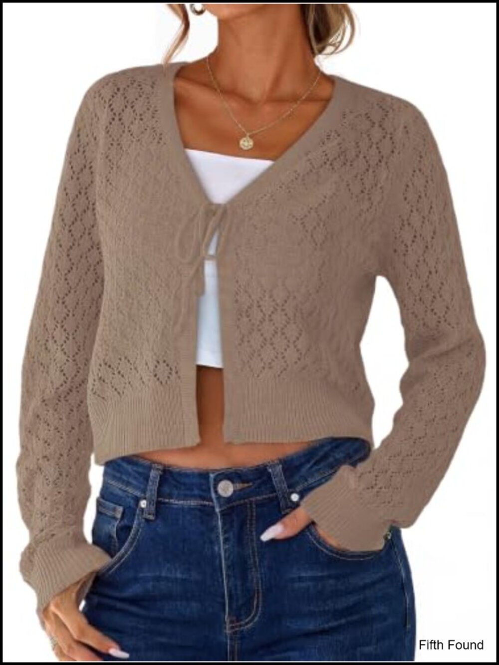 Crochet Shrug Cardigan V Neck Lightweight Beach Cover Up Sweater